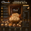 fry cashew 250 gms