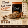 black pepper cashew sub