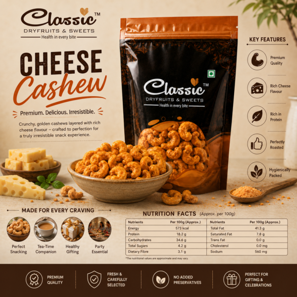 cheese cashew sub